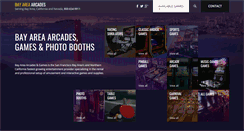 Desktop Screenshot of bayareaarcades.com